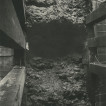 Photograph of under setting of South Quay wall, Blyth, Northumberland.