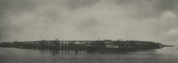 Photograph of Cowpen Coal co Staithes Port of Blyth Northumberland