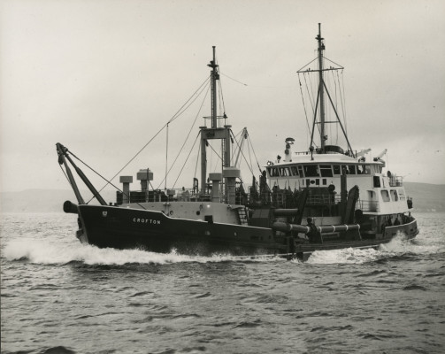Photograph of Crofton at sea