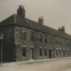Photograph of houses, Blyth, Northumberland.