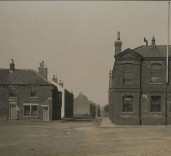 Photograph of various buildings, Blyth, Northumberland.