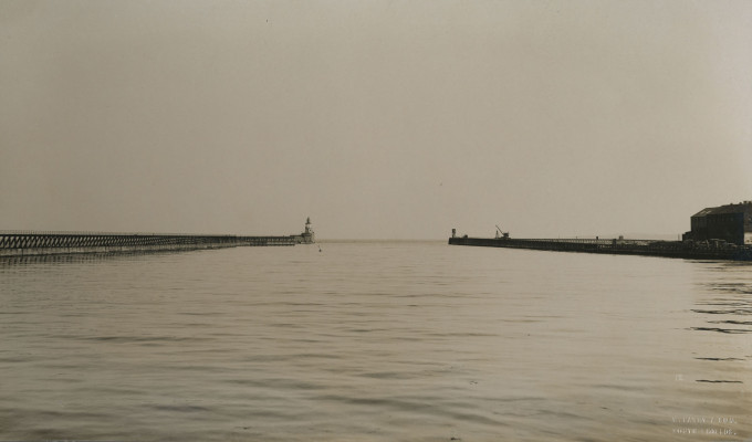 Photograph of Blyth Piers