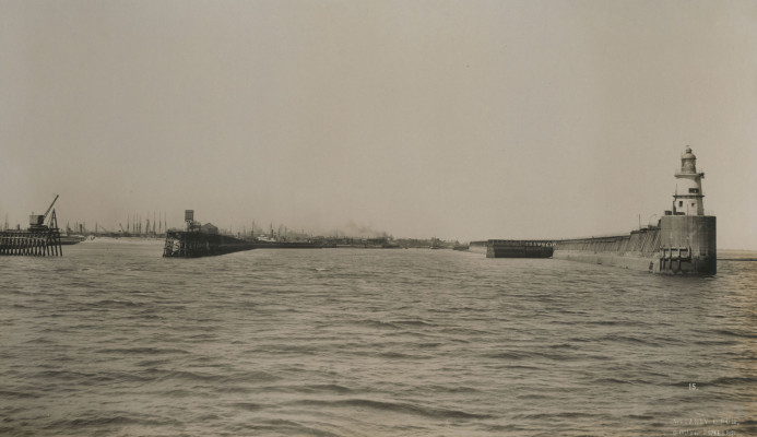 Photograph of Blyth Piers