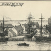 Photograph of sketch by Robert Bertram, Blyth Docks, Blyth, Northumberland.