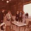 Photograph of official opening of Terminal, Blyth Harbour, Blyth, Northumberland.