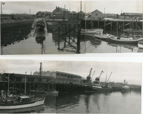 View of Harbour, Blyth, Northumberland